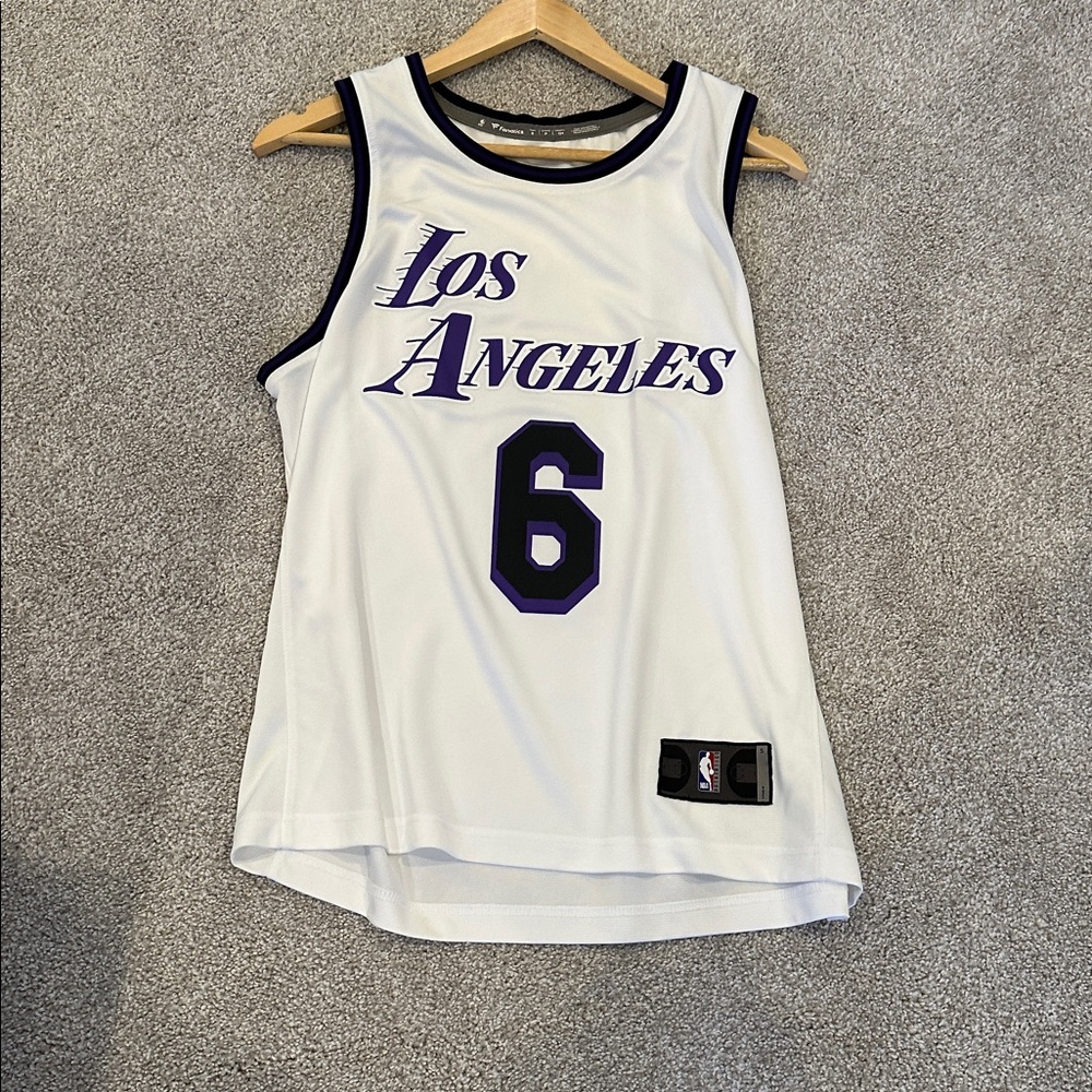 NBA Authentics White and Black Patch